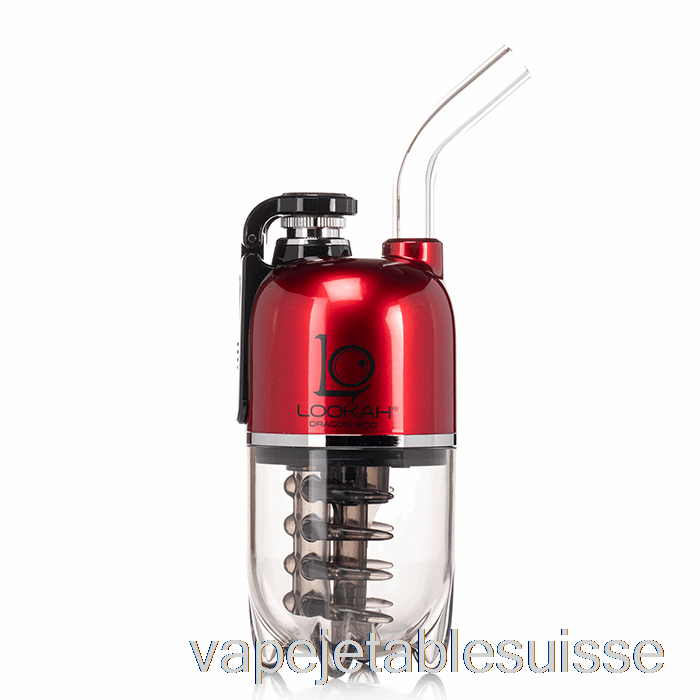 Vape Suisse Lookah Dragon Egg E-rig Vapor Kit Rouge